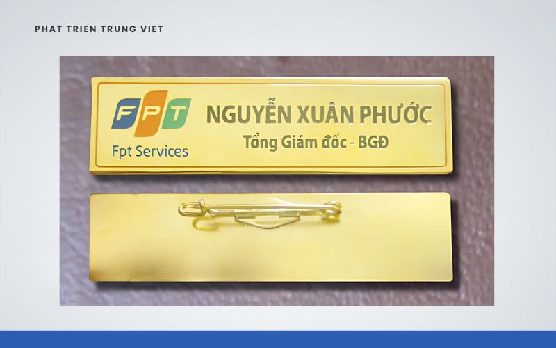 Ứng dụng in inbox để làm thẻ nhân viên